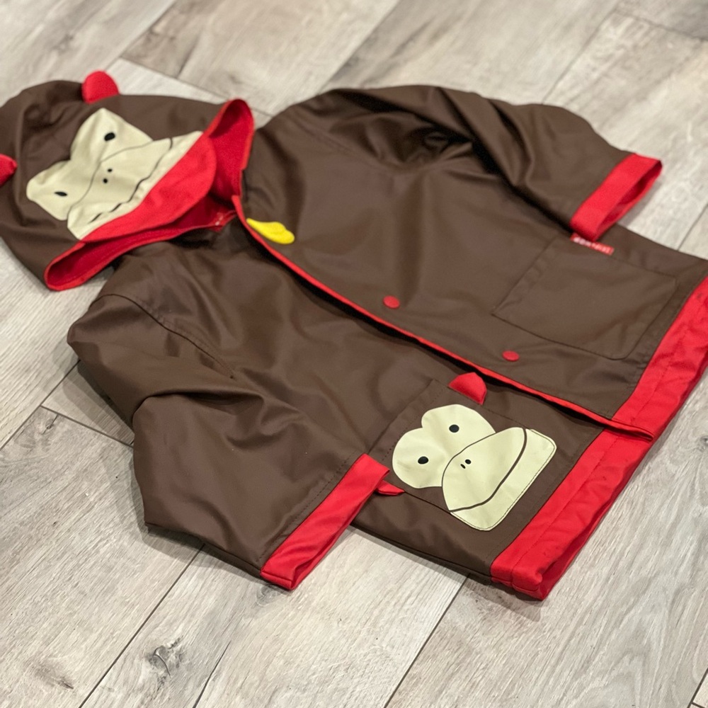 Skip Hop Monkey Rain Coat